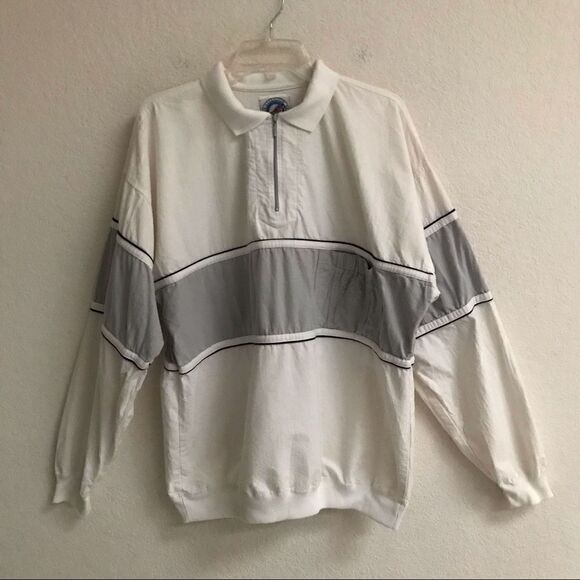 Vintage Green Line International pull over quarter zip sweatshirt XL - Picture 1 of 6